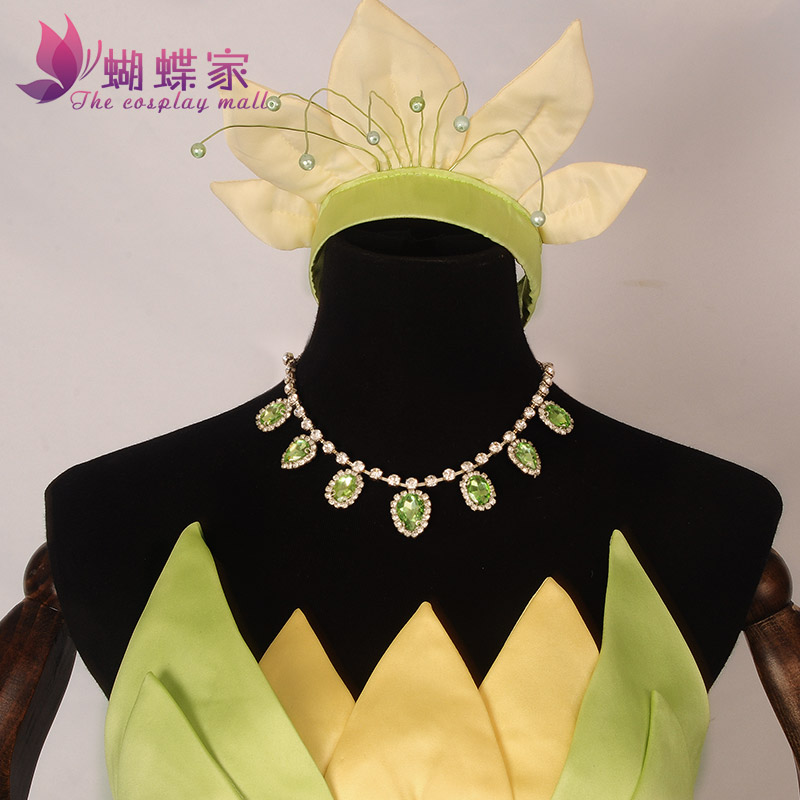 Prenses Tiana Elbise Cosplay K - Men'S Accessories For Christmas incelemesi ve fiyatı