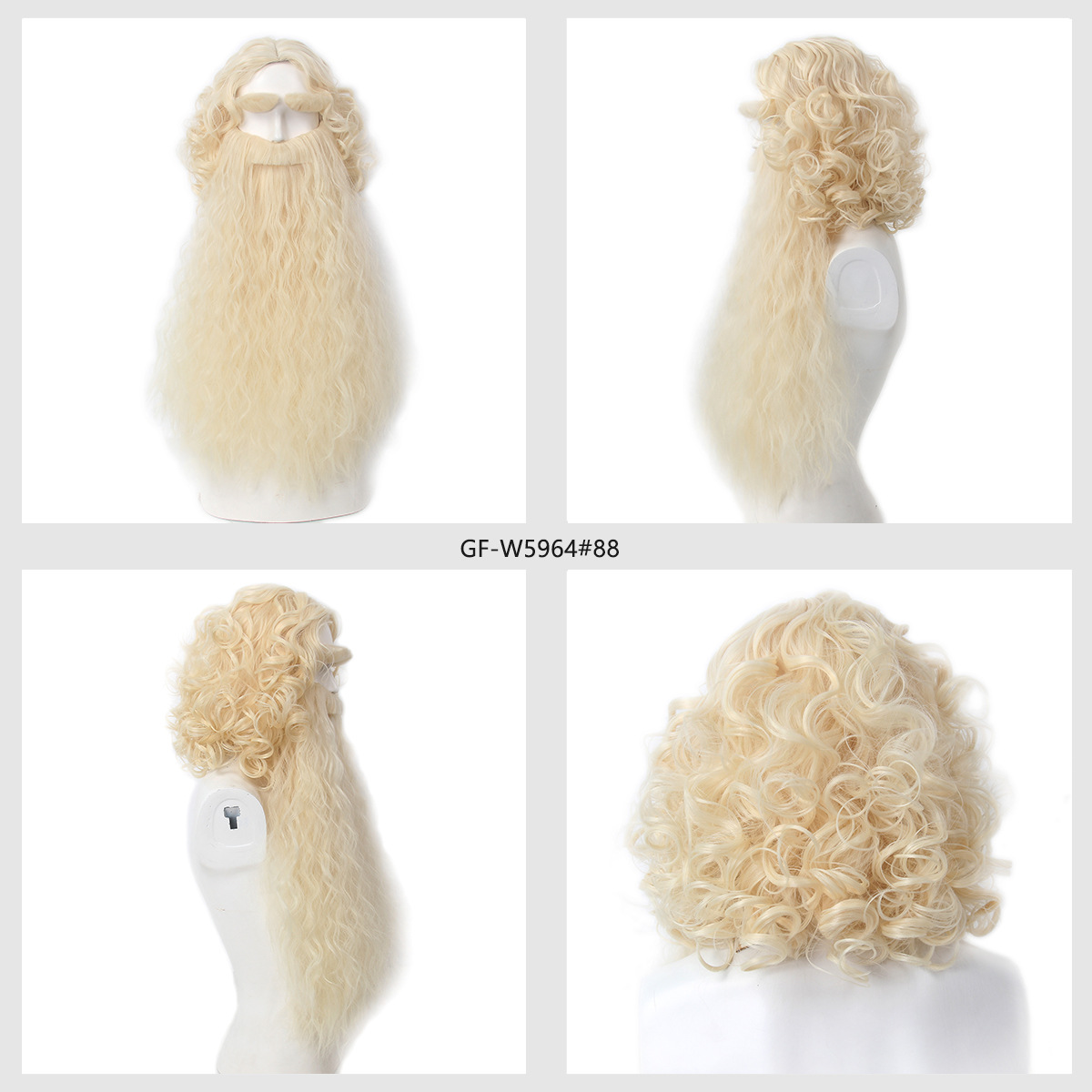 Noel Noel Baba Saç Peruk + Sak - Men'S Accessories For Christmas incelemesi ve fiyatı