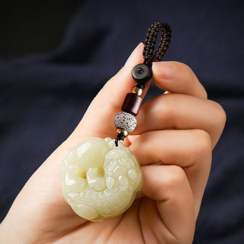 Çin-Şık Tarzı Pixiu Anahtarlık - Men Accessories Ethnic incelemesi ve fiyatı