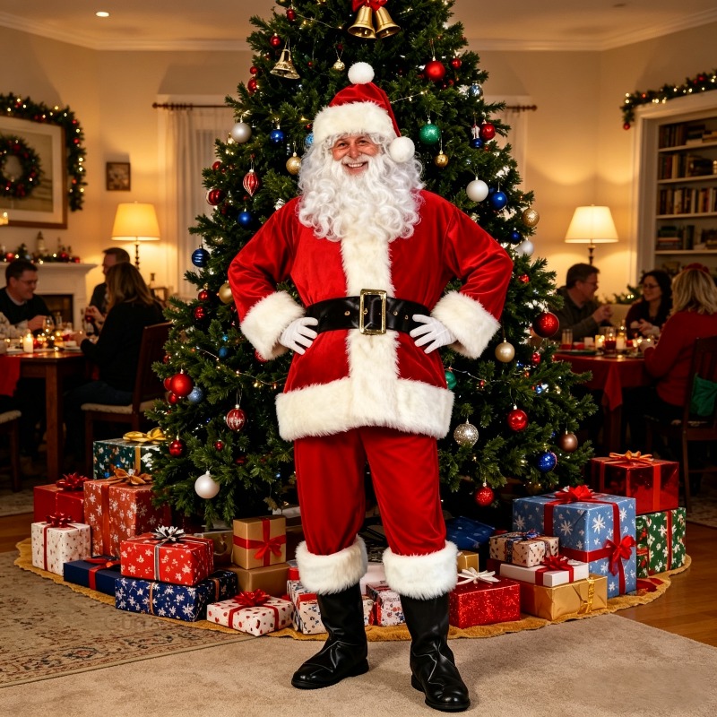 Erkekler İçin Noel Baba Kostüm - Men'S Accessories For Christmas incelemesi ve fiyatı