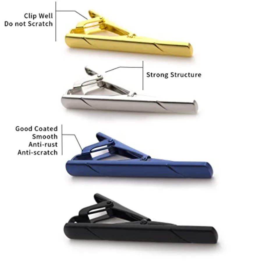 Erkekler için 4 adet kravat iğ - Men'S Suit Accessories incelemesi ve fiyatı