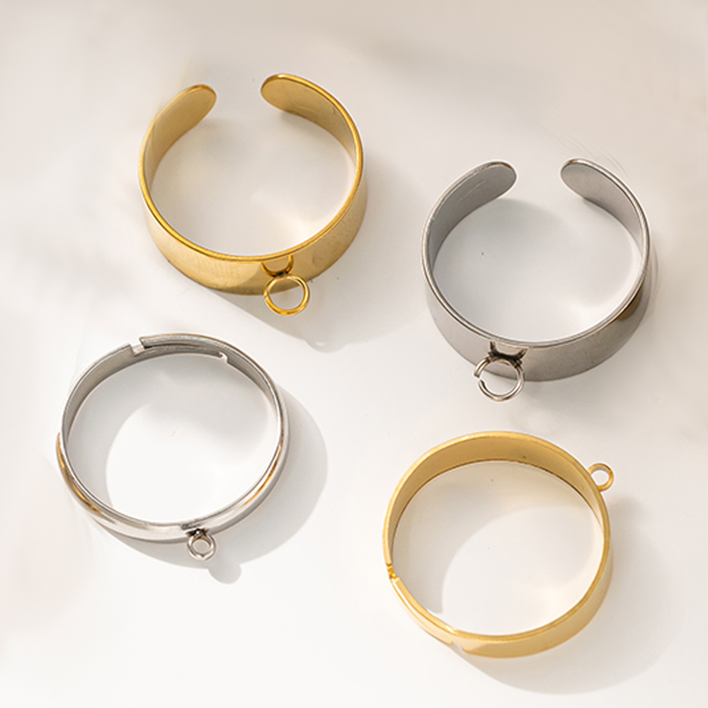 5 adet/grup Paslanmaz Çelik Al - Men'S Accessories Rings incelemesi ve fiyatı
